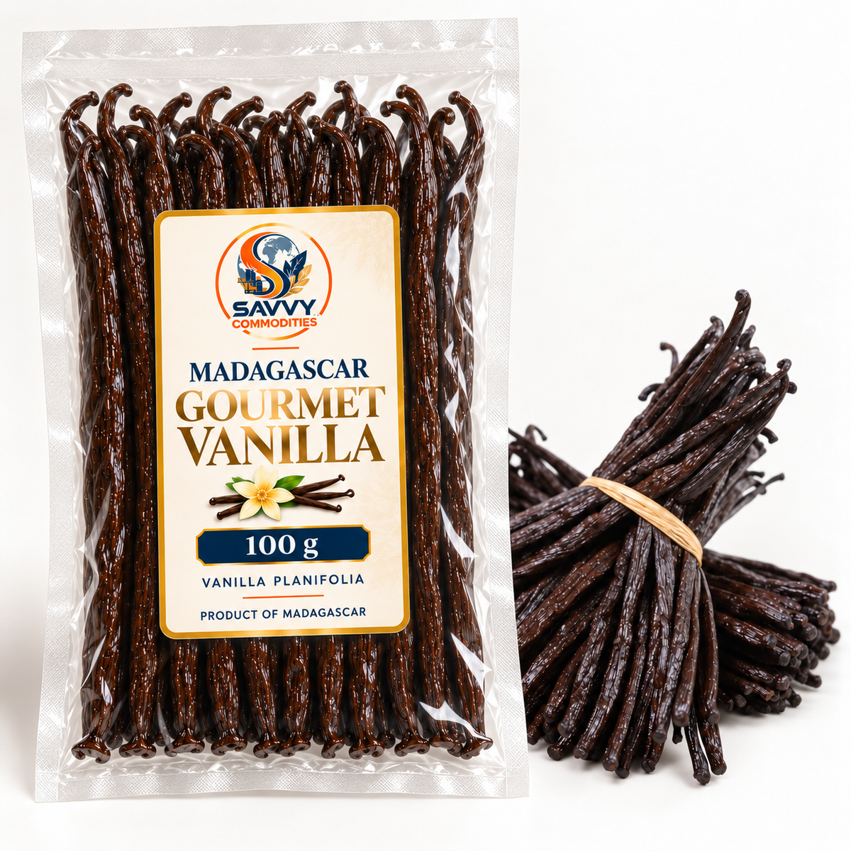 Madagascar Gourmet Vanilla, 100 g