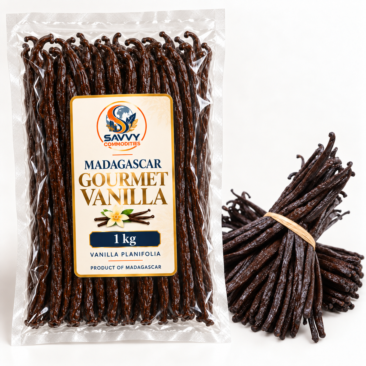 Madagascar Gourmet Vanilla, 1 kg