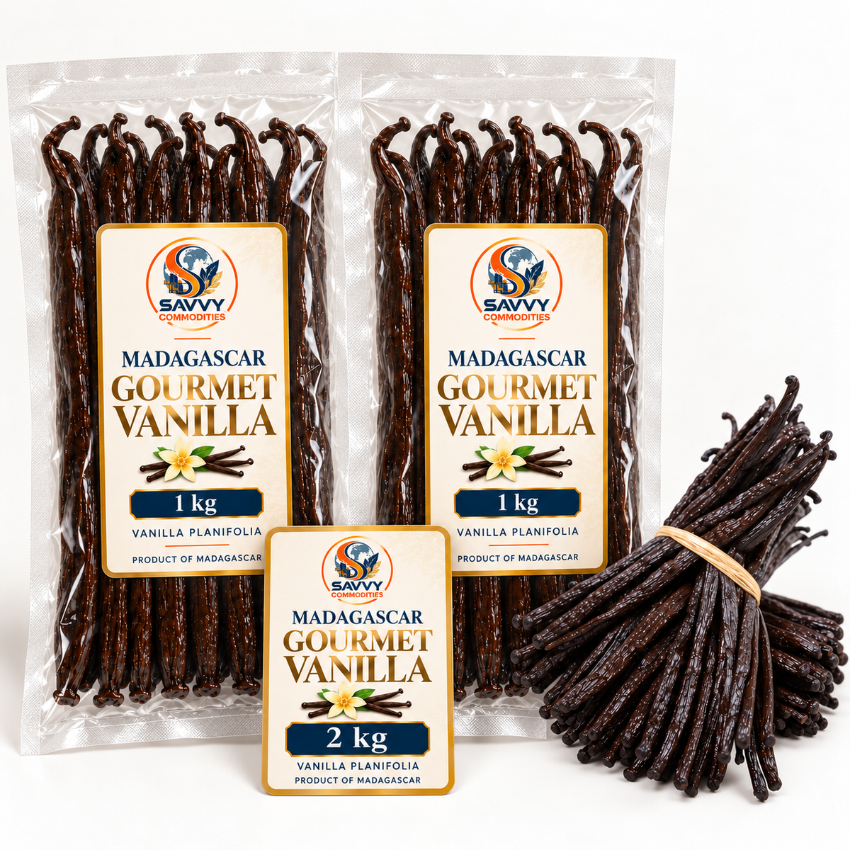 Madagascar Gourmet Vanilla, 2 kg